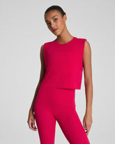 SPANX® BoostUp Cropped Tank | Fuchsia