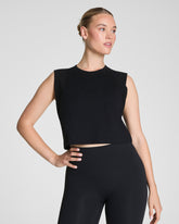 SPANX® BoostUp Cropped Tank | Very Black