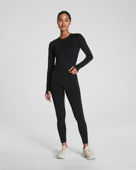 SPANXshape™ Booty Boost® Full-Length Leggings with SecretSweat Tech Eclipse