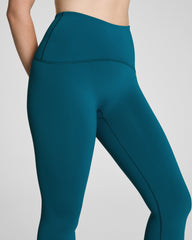 SPANXshape™ Booty Boost® Full-Length Leggings with SecretSweat Tech Light Emerald Bay