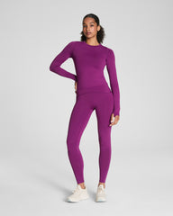 SPANXshape™ Booty Boost® Full-Length Leggings with SecretSweat Tech Light Snapdragon