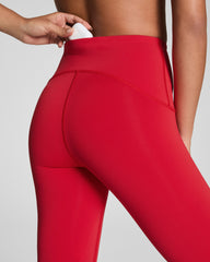 SPANXshape™ Booty Boost® Full-Length Leggings with SecretSweat Tech Spanx Red