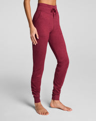 SPANXsupersmooth™ SoftStretch Slim Jogger Red Merlot Heather