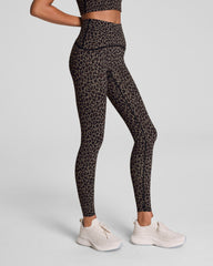 SPANXshape™ Booty Boost® Leopard Print Full-Length Leggings Leopard Print
