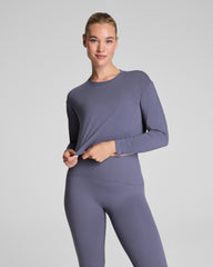 SPANX® Outpace Cropped Long Sleeve Top