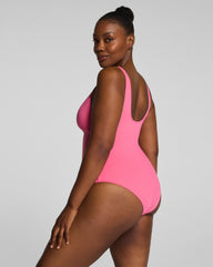 SPANXshape™ Swim Cutout One Piece | Hibiscus