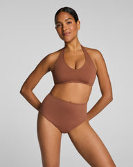 SPANXshape™ Swim Halter Bikini Top