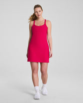 SPANXshape™ BoostUp Strappy Back Dress | Fuchsia