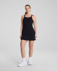 SPANXshape™ BoostUp Scoop Neck Dress with StayCool Tech | Very Black