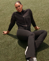 SPANX AirEssentials® Track Jacket | Very Black