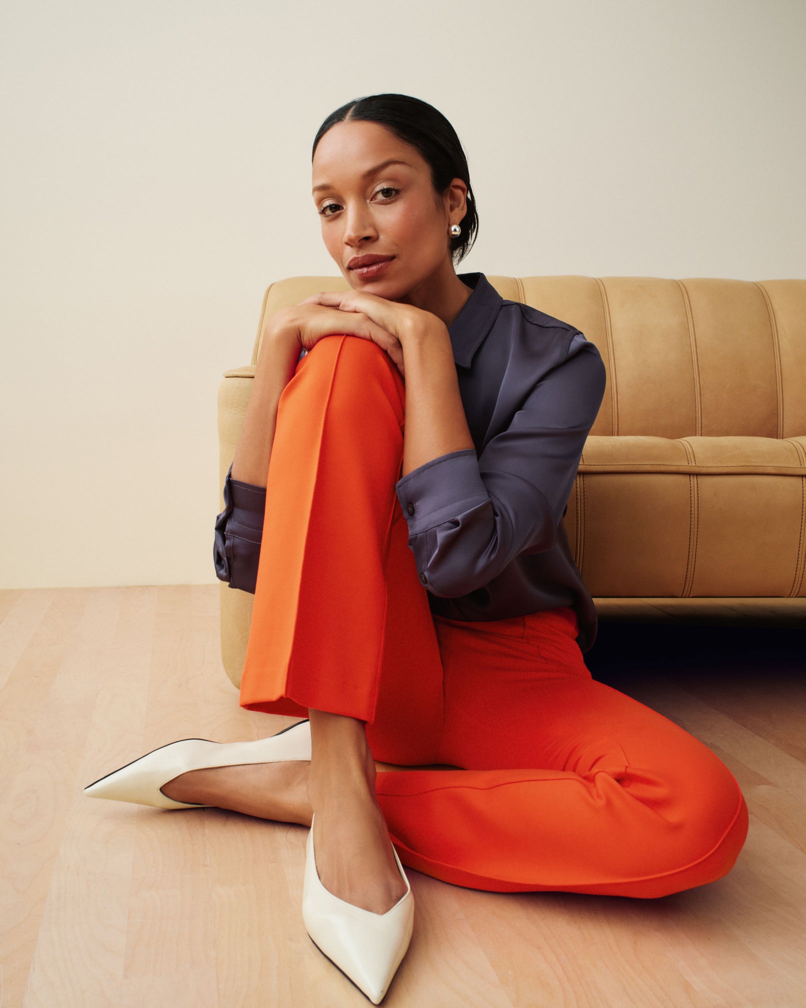 SPANXsupersmooth™ PerfectFit Ponte Kick Flare Pant with Pintuck | Poppy