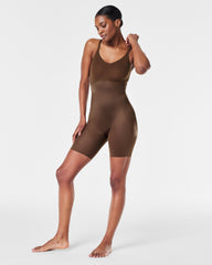 SPANXshape™ Invisible Mid-Thigh Bodysuit  Chestnut Brown