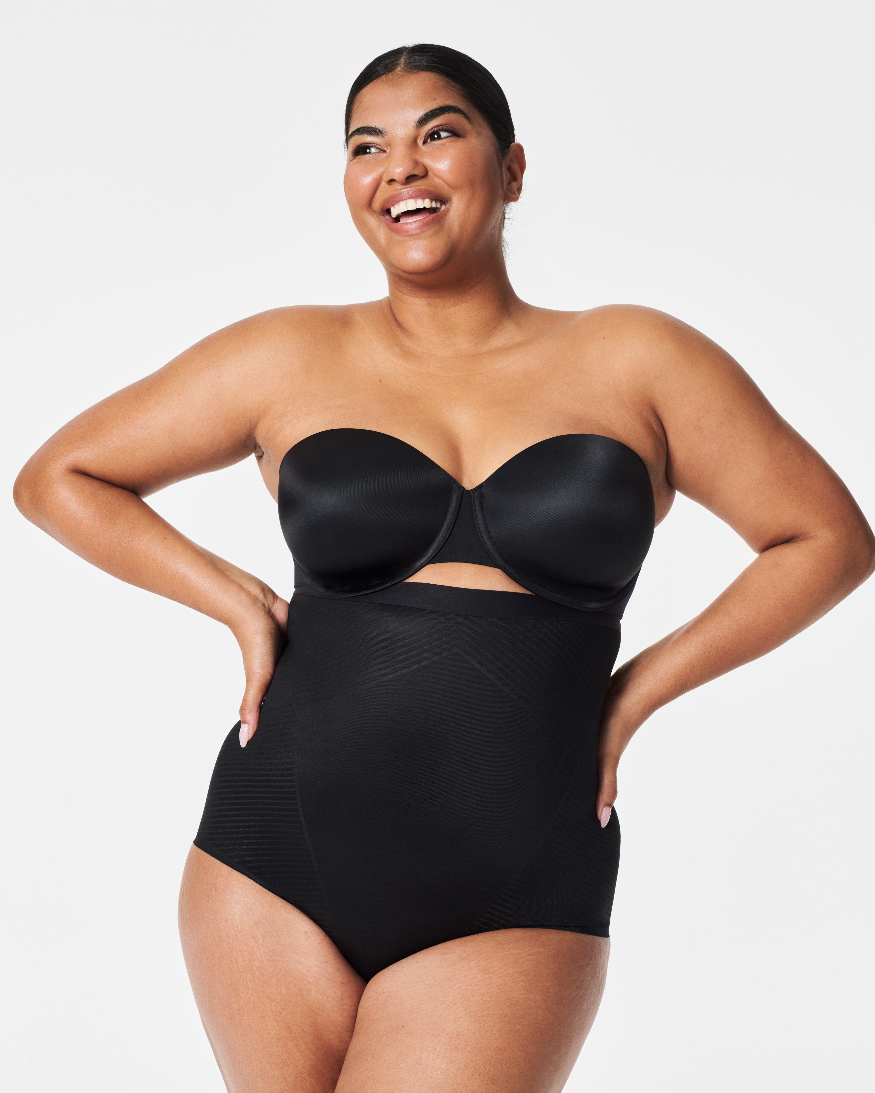 SPANXshape™ Invisible High-Waisted Brief | Very Black