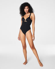 SPANXsculpt™ Seamless Power High-Waisted Thong | Very Black