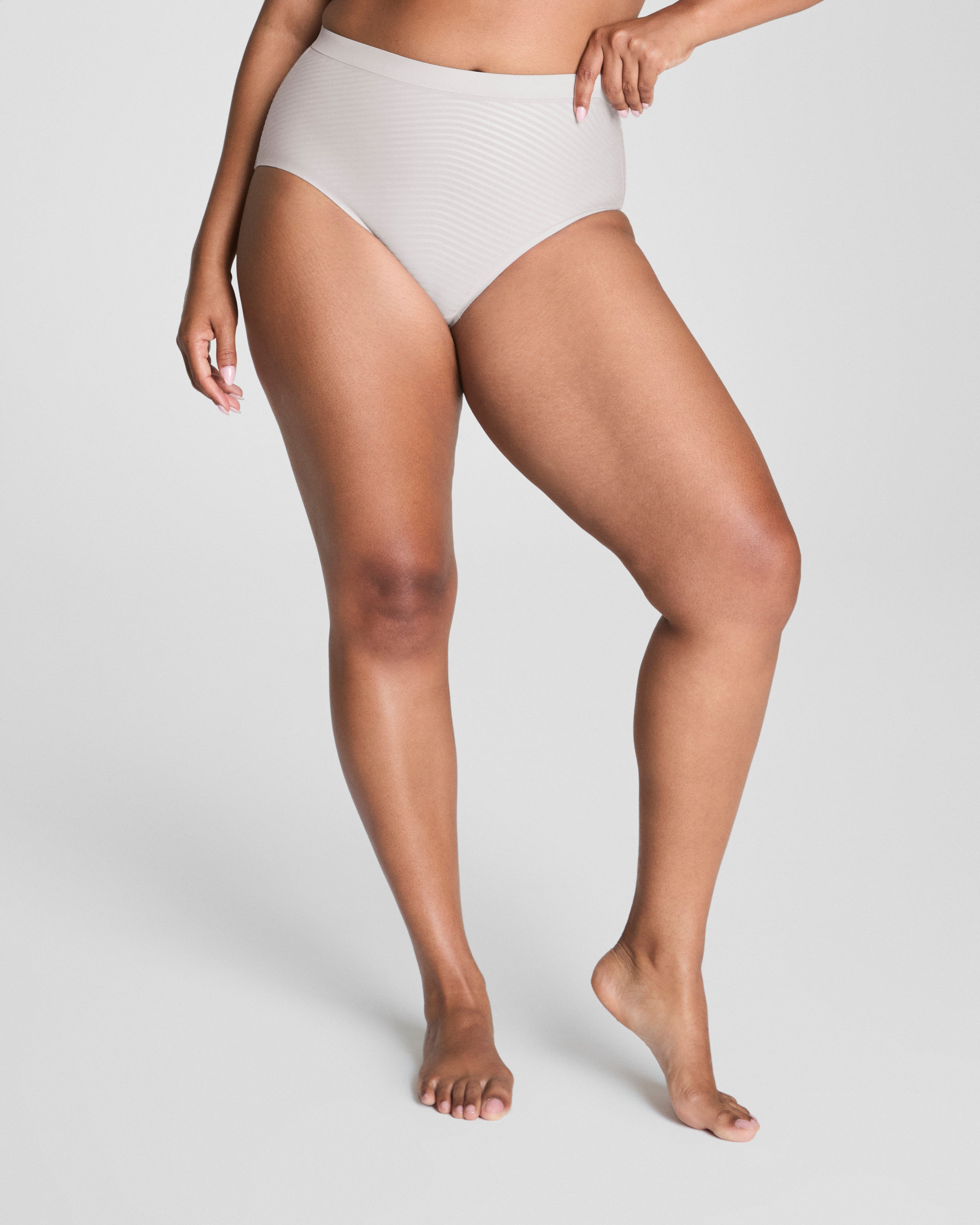 SPANXshape™ Invisible Supima® Cotton Brief  French Grey
