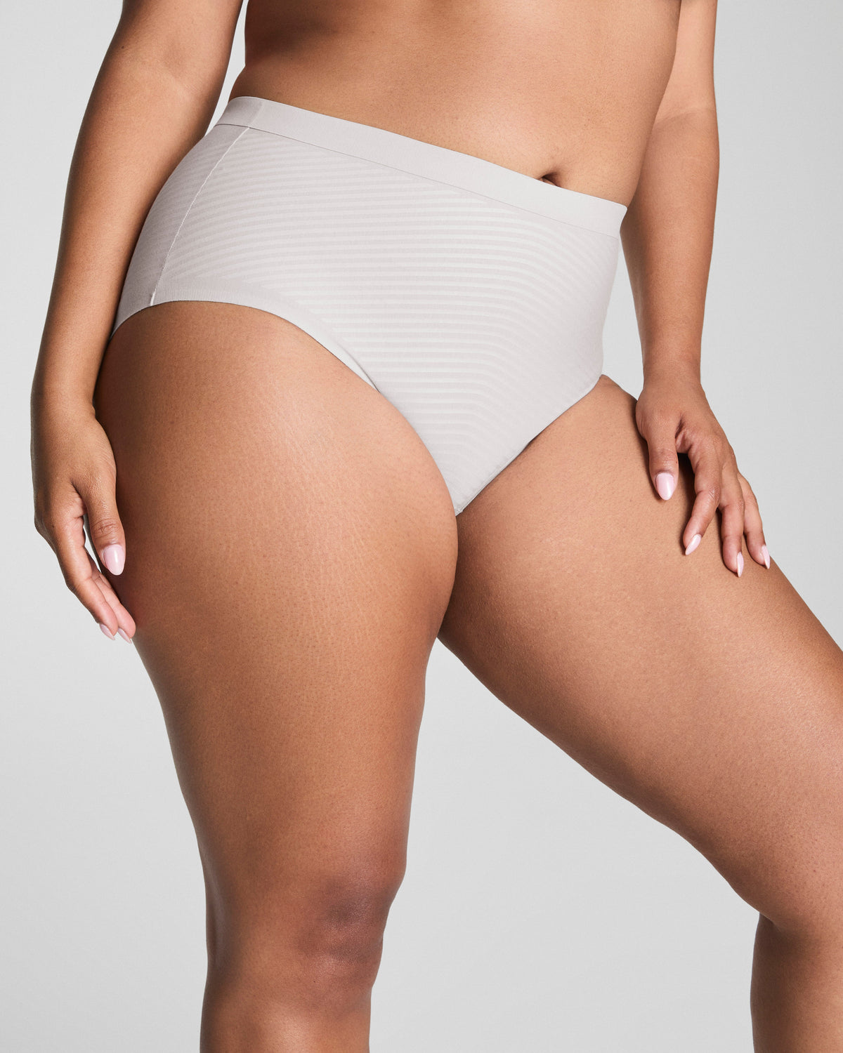SPANXshape™ Invisible Supima® Cotton Brief  French Grey