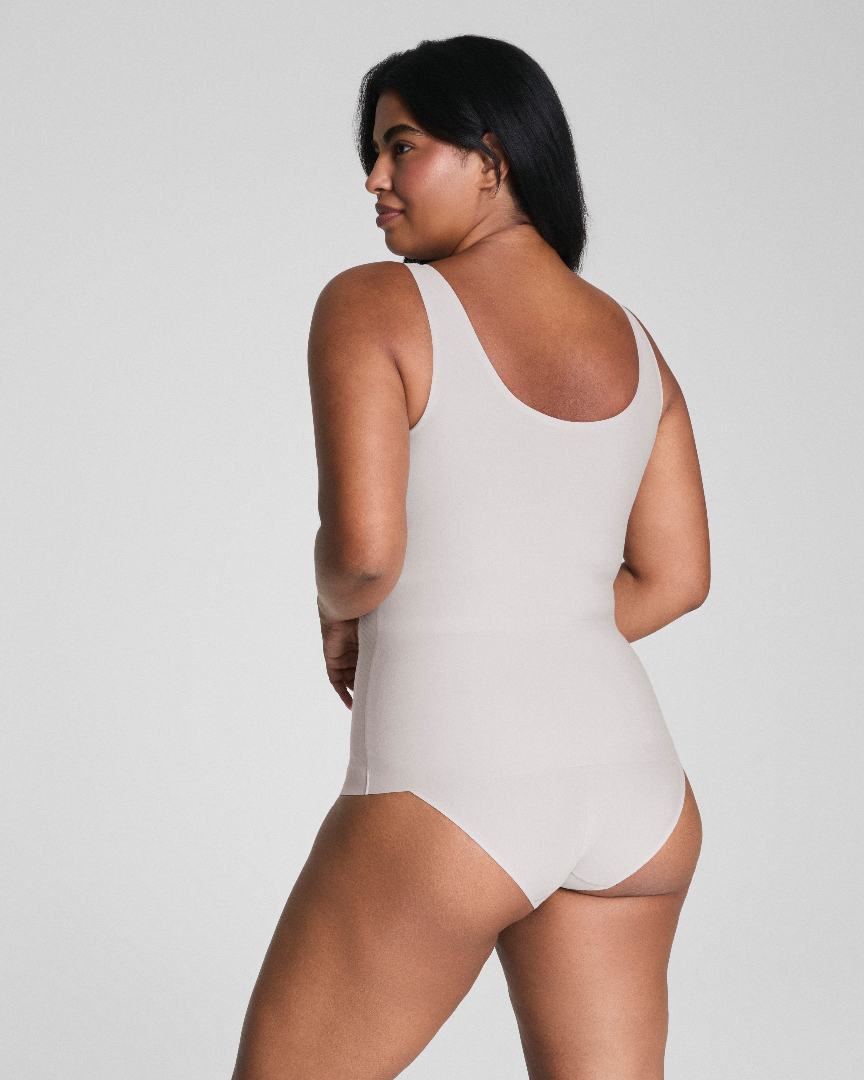 SPANXshape™ Invisible Supima® Cotton Tank  French Grey