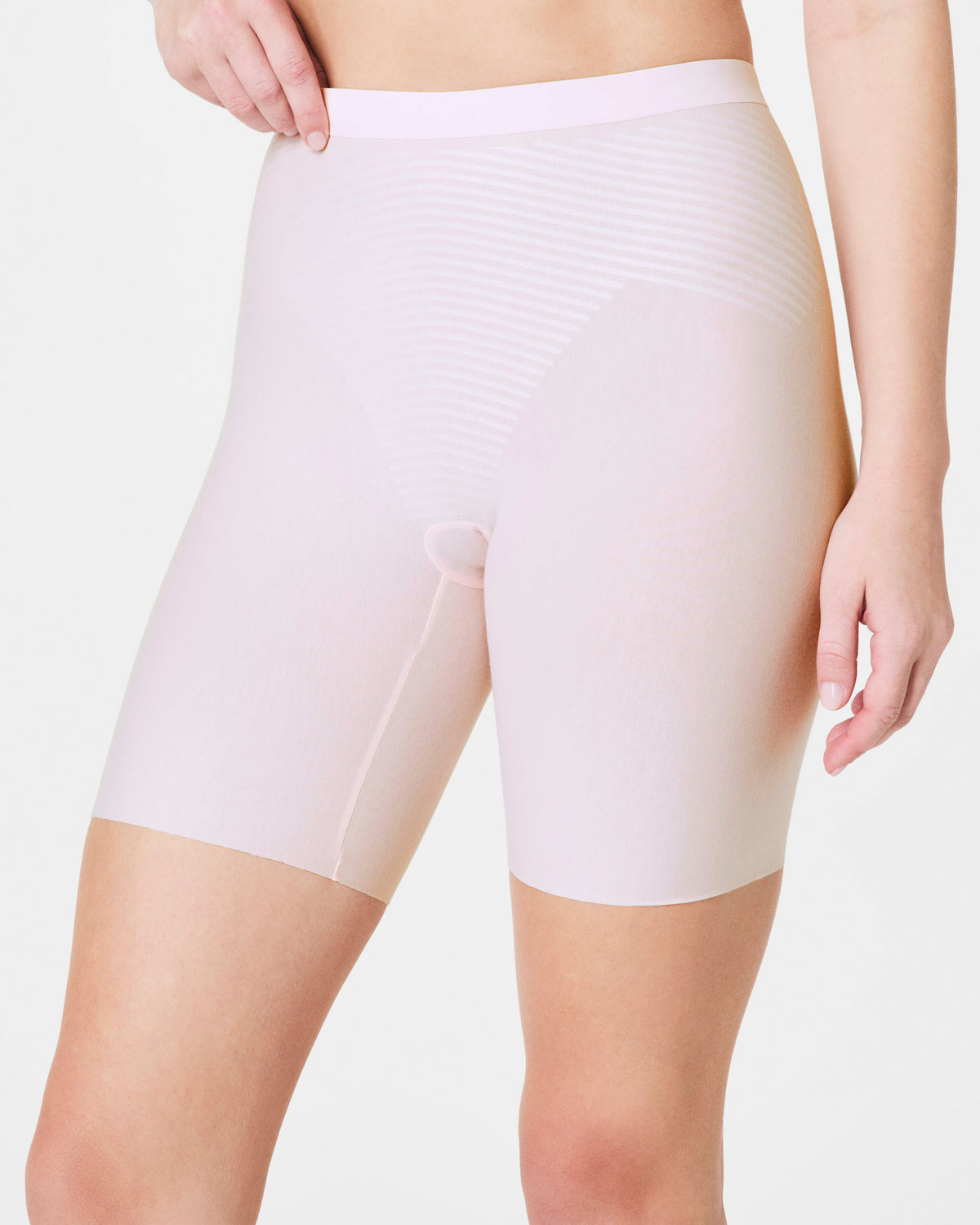 SPANXshape™ Invisible Supima® Cotton Mid-Thigh Short  Pink Blossom