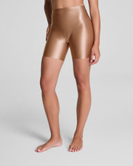 SPANXshape™ LuxeShine Mid-Thigh Short  Cafe Au Lait Shimmer