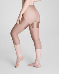 SPANXshape™ Satin-X™ Capri | Cafe Au Lait