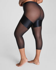 SPANXshape™ Satin-X™ Capri | Very Black
