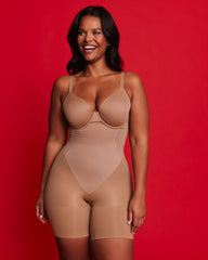 SPANXsculpt™ GoFigure High-Waisted Mid-Thigh Short | Cinnamon