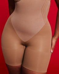 SPANXsculpt™ GoFigure High-Waisted Mid-Thigh Short | Cinnamon
