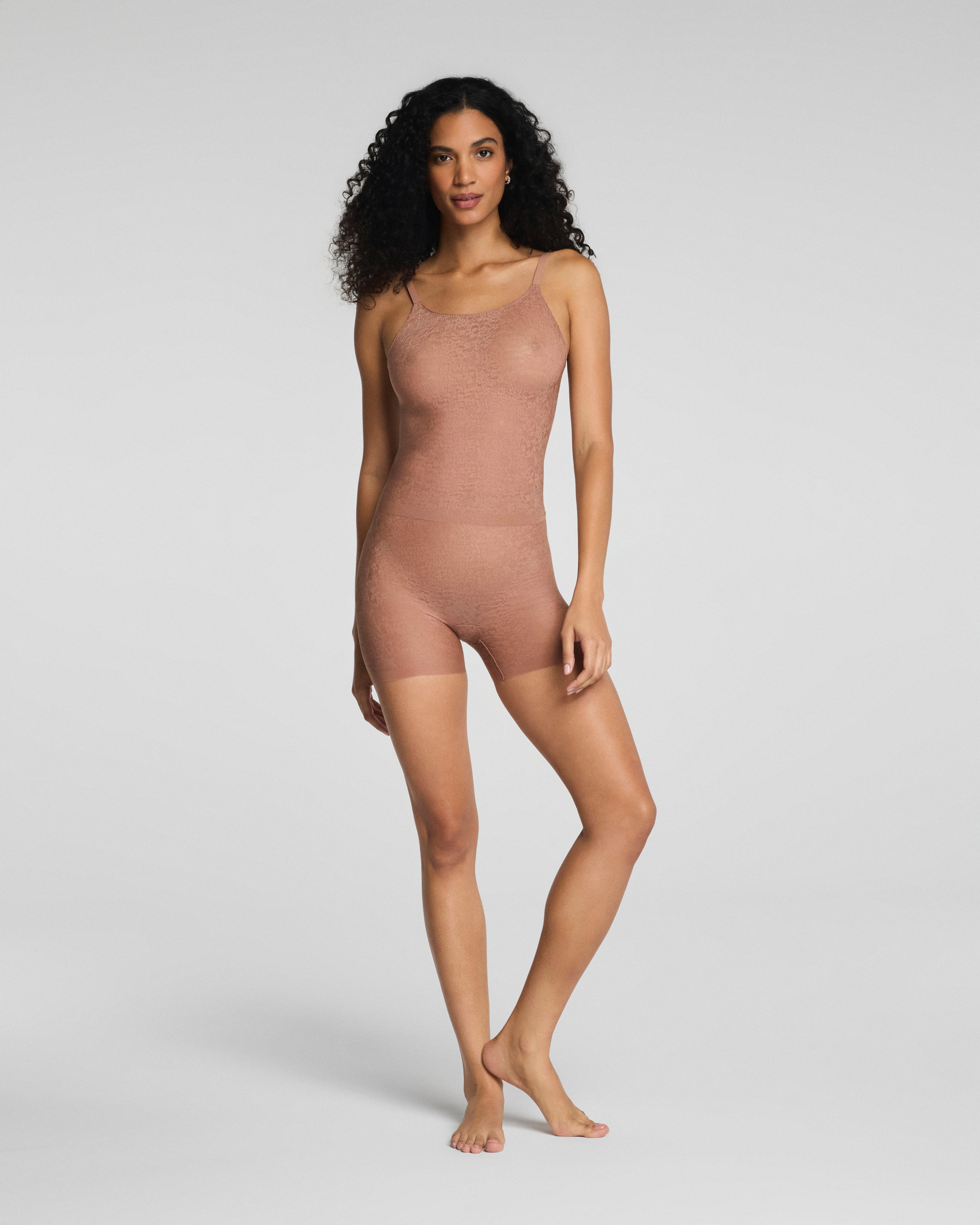 SPANXsupersmooth™ Day to Date Night Lace Girlshort | Cinnamon