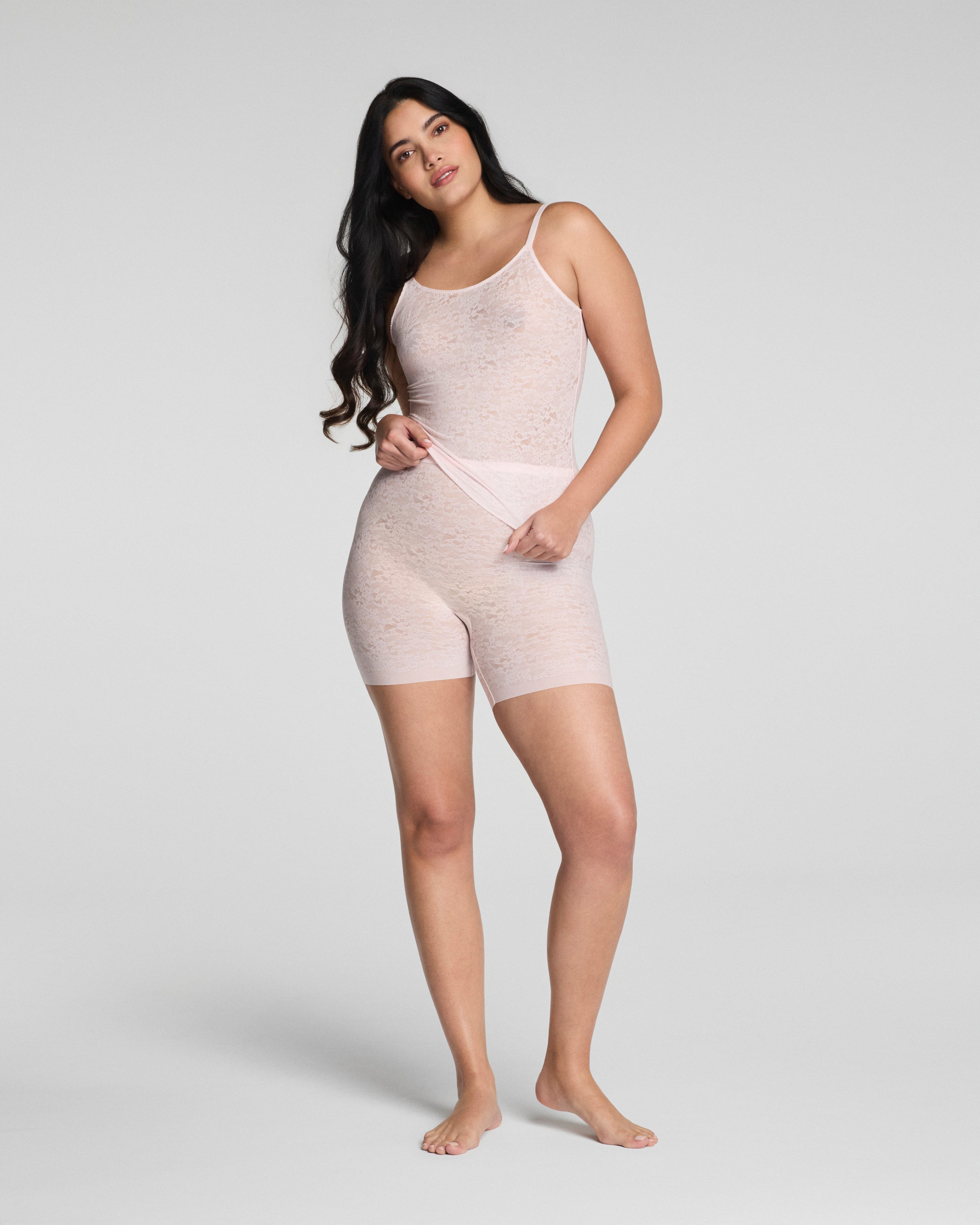 SPANXsupersmooth™ Day to Date Night Lace Girlshort | Rosebud