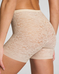 SPANXsupersmooth™ Day to Date Night Lace Girlshort | Toasted Coconut
