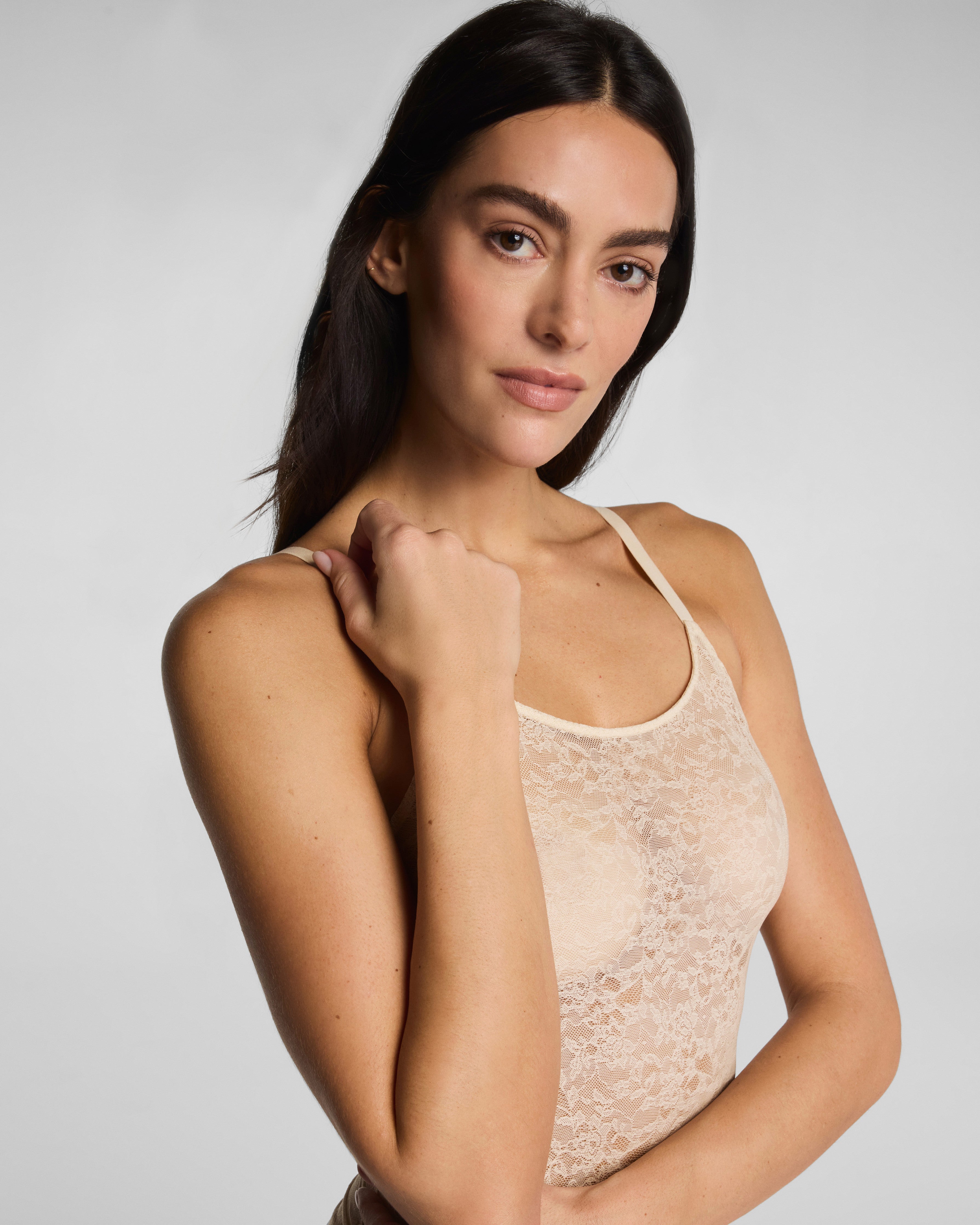 SPANXsupersmooth™ Day to Date Night Lace Cami | Toasted Coconut