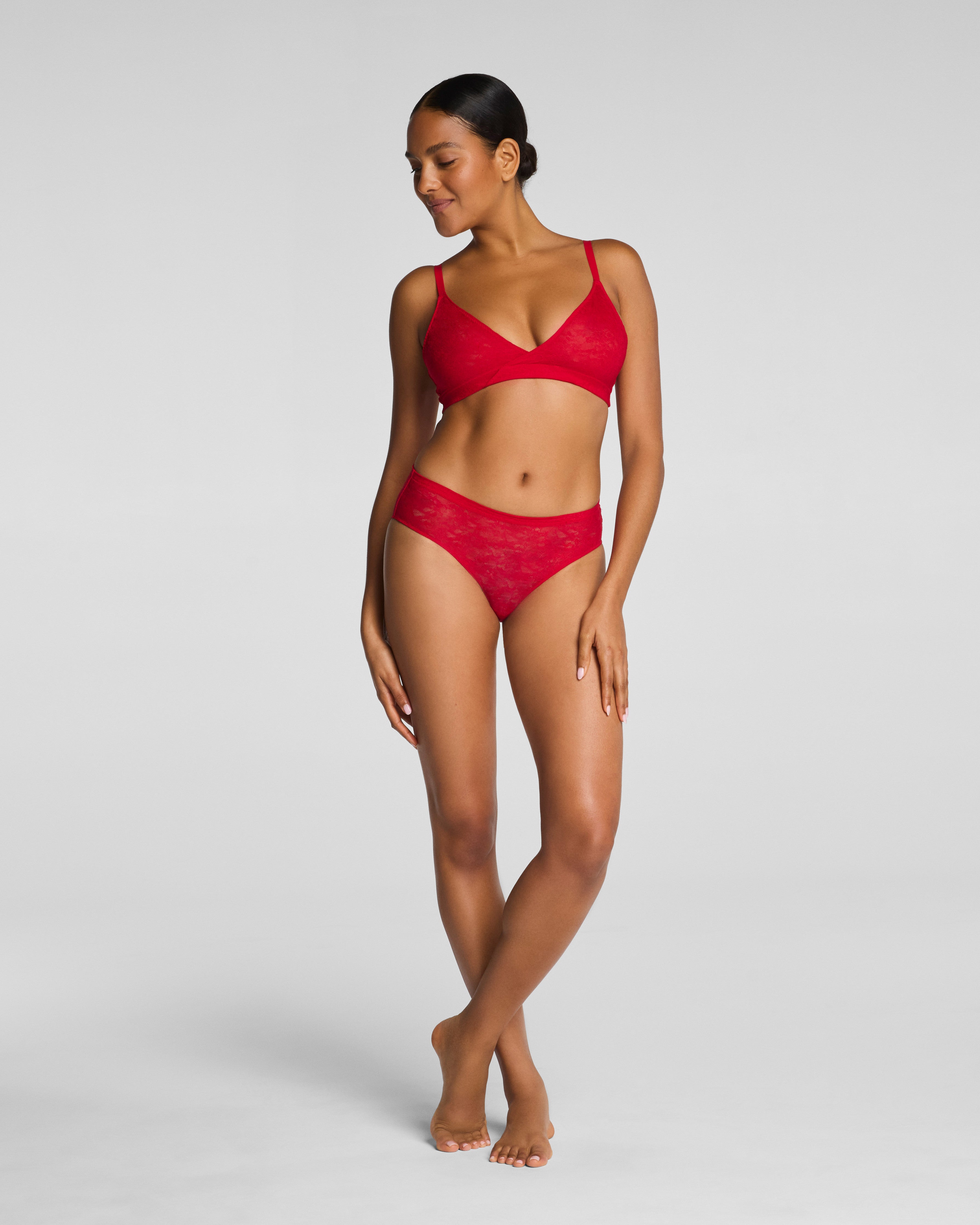 SPANXsupersmooth™ Day to Date Night Lace Bikini | SPANX® Red