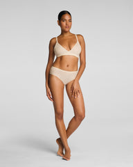 SPANXsupersmooth™ Day to Date Night Lace Bikini | Toasted Coconut