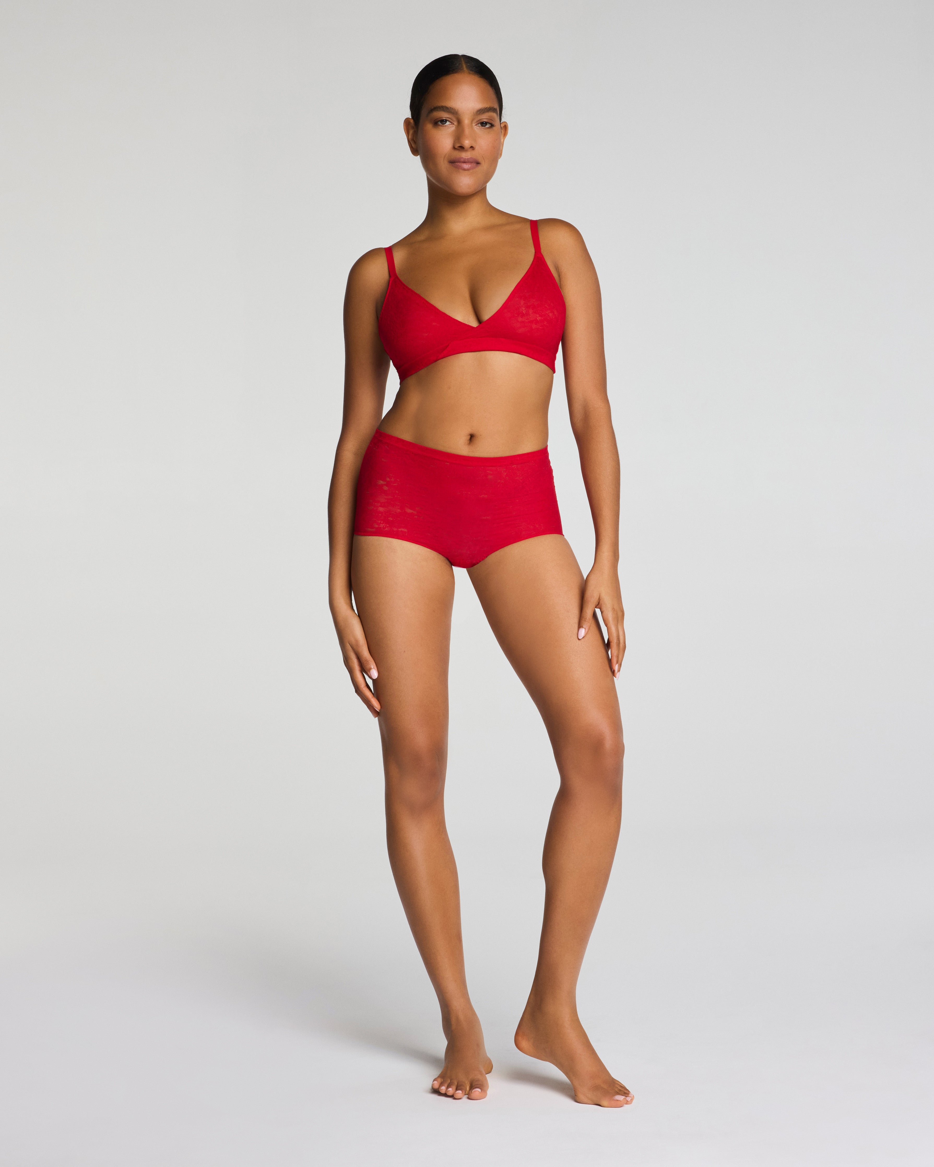 SPANXsupersmooth™ Day to Date Night Lace Boyshort | SPANX® Red