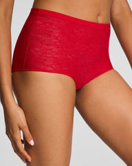 SPANXsupersmooth™ Day to Date Night Lace Boyshort | SPANX® Red