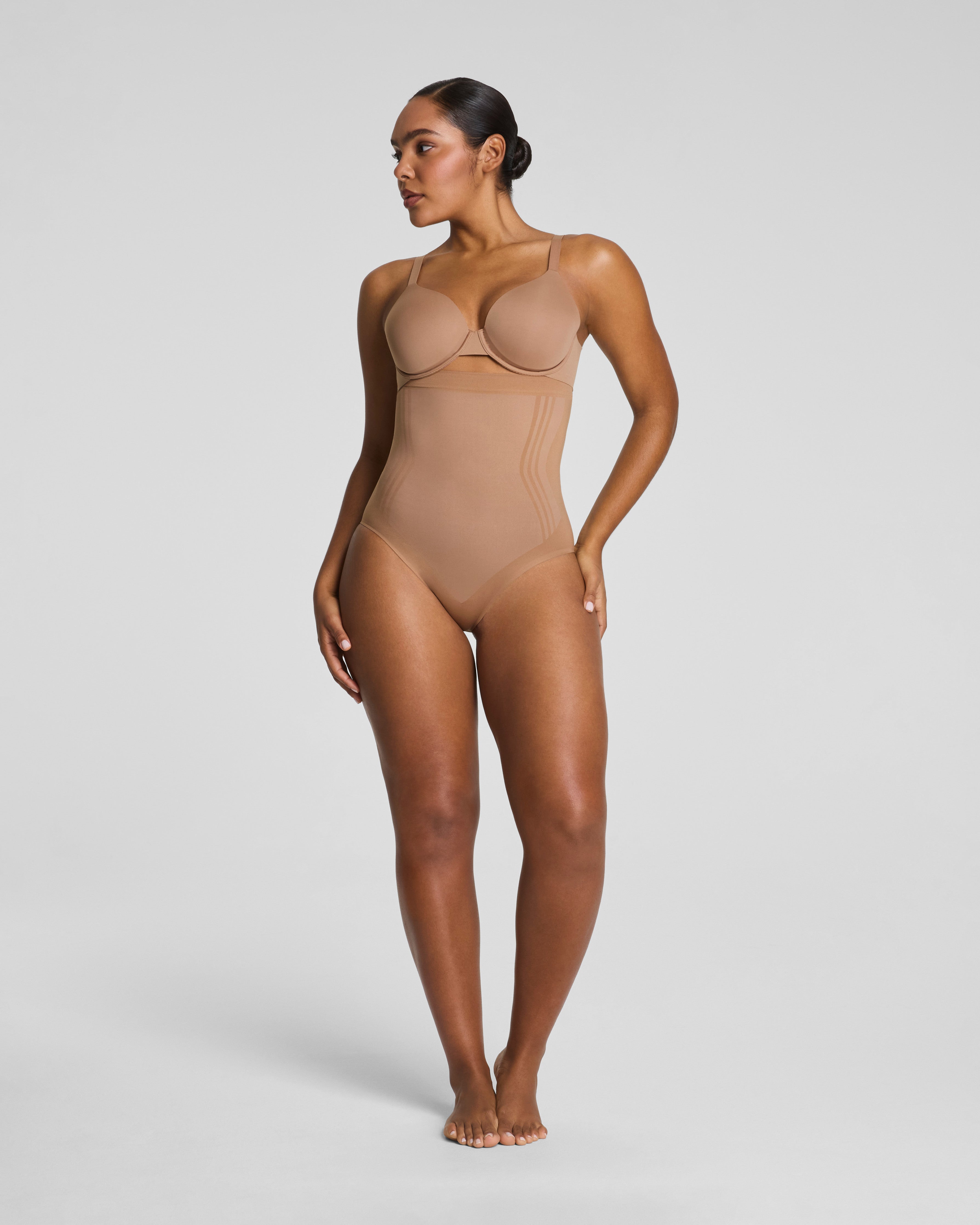 SPANXsculpt™ GoFigure High-Waisted Brief | Cinnamon