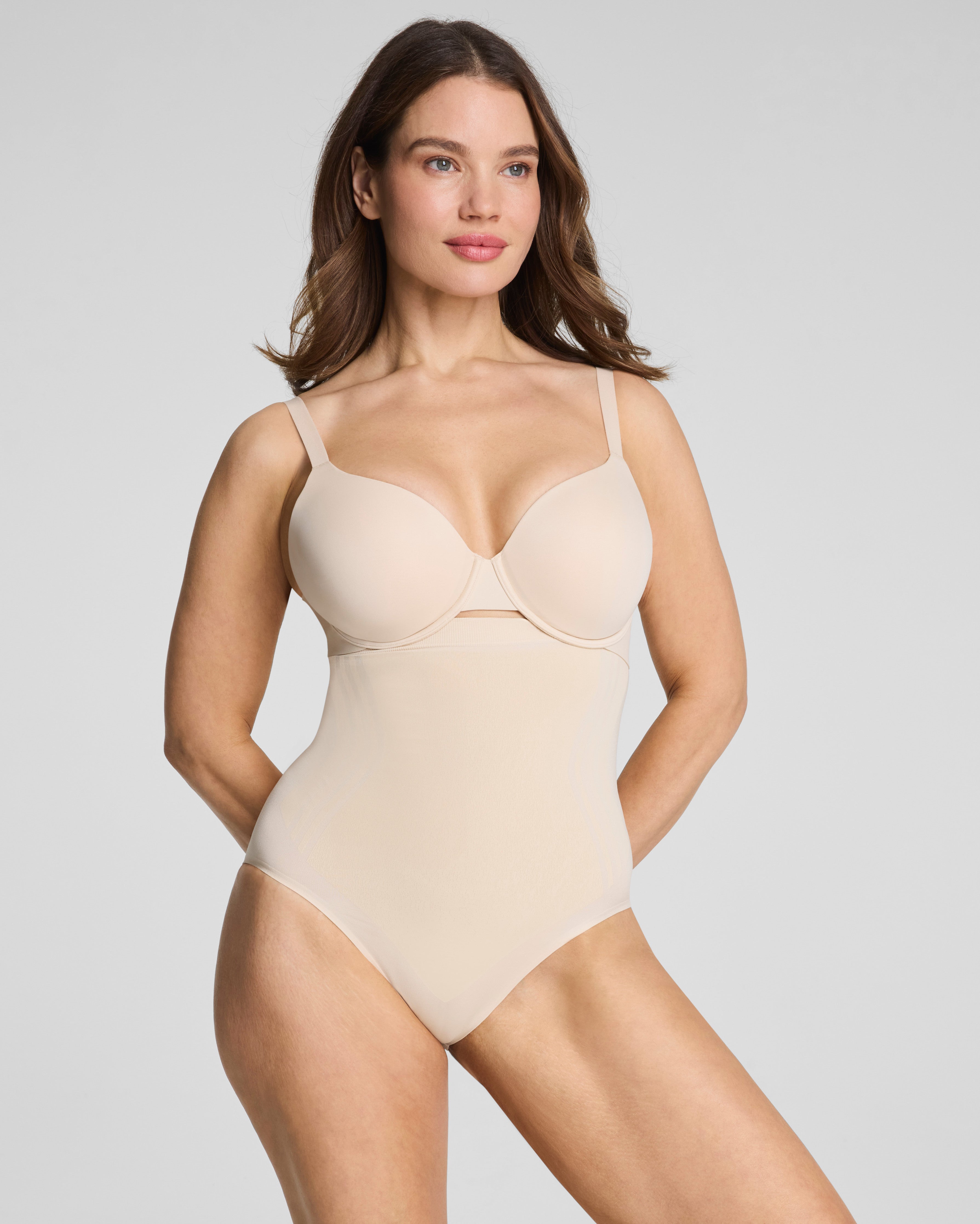 SPANXsculpt™ GoFigure High-Waisted Brief | Toasted Coconut