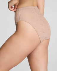 SPANXsupersmooth™ Day to Date Night Lace Hi-Leg Brief | Chai
