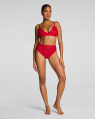 SPANXsupersmooth™ Day to Date Night Lace Hi-Leg Brief | SPANX® Red