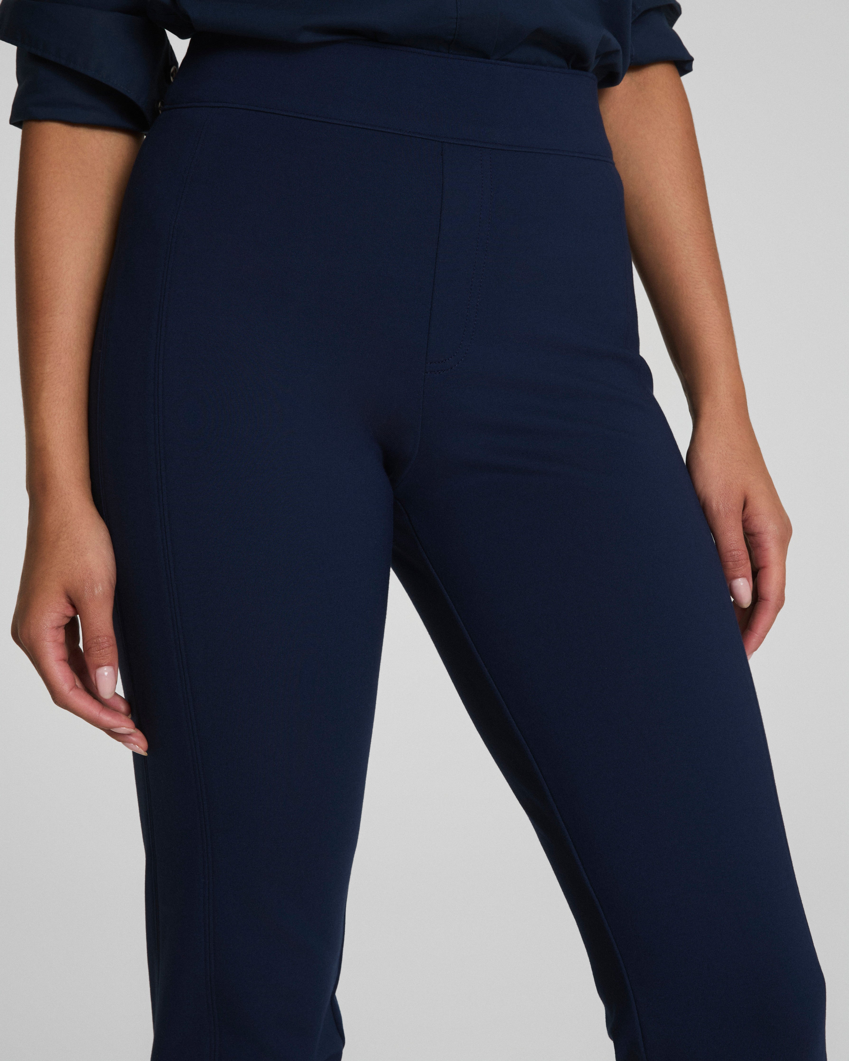 SPANXsupersmooth™ PerfectFit Ponte Slim Straight Pant | Timeless Navy