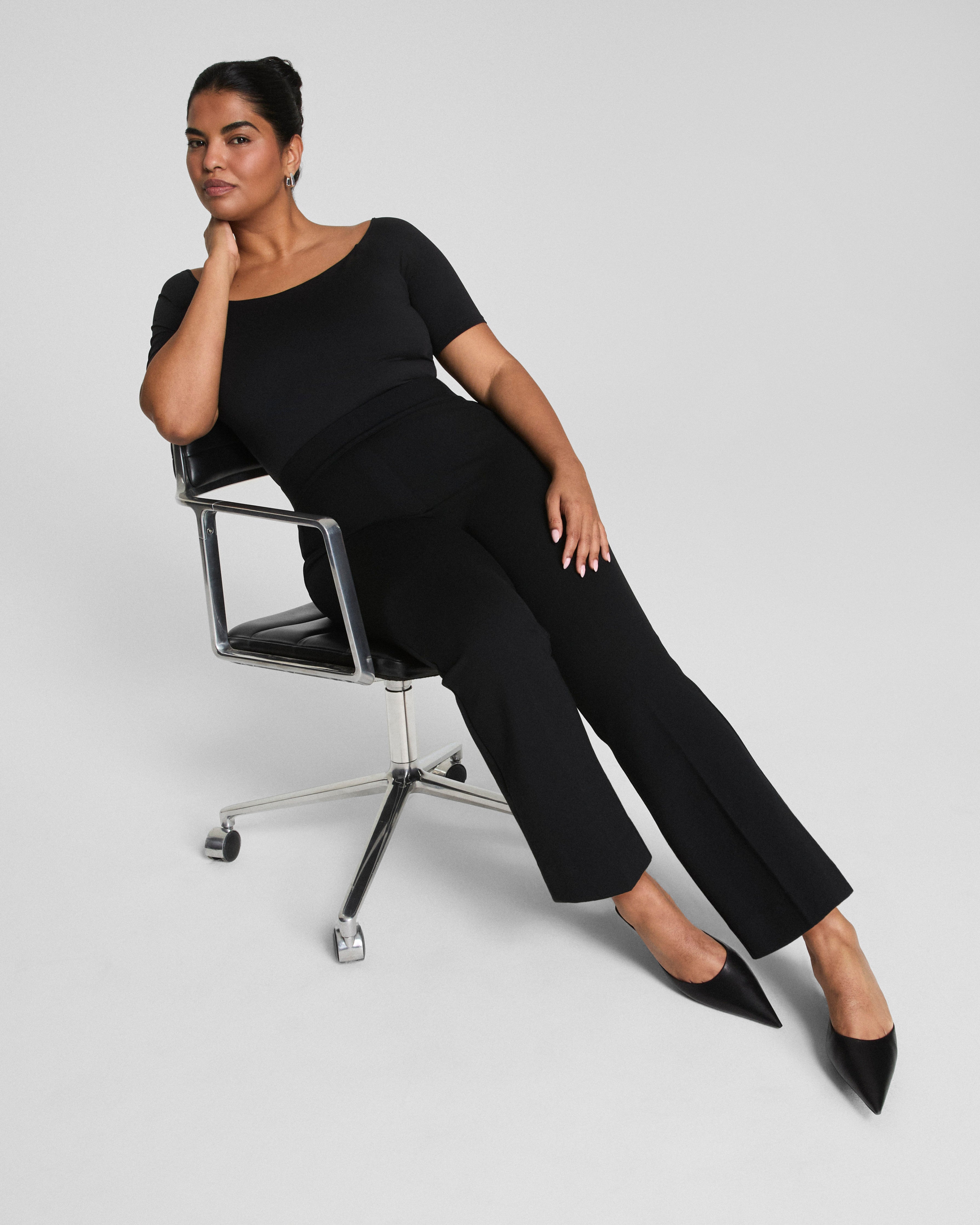 SPANXsupersmooth™ PerfectFit Ponte Kick Flare Pant  Classic Black