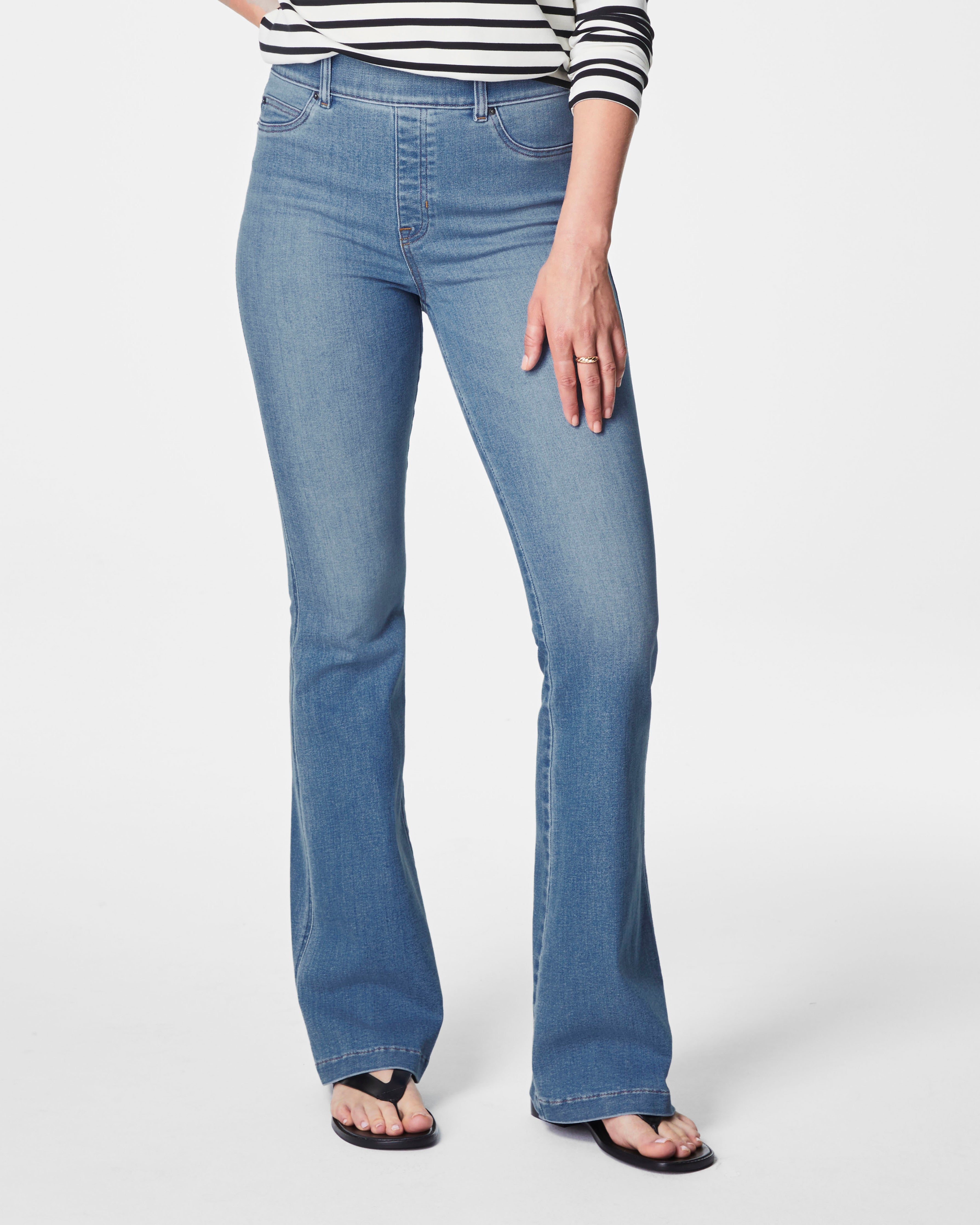 SPANXshape™ Original EveryWear Flare Jeans  Stonewashed Blue