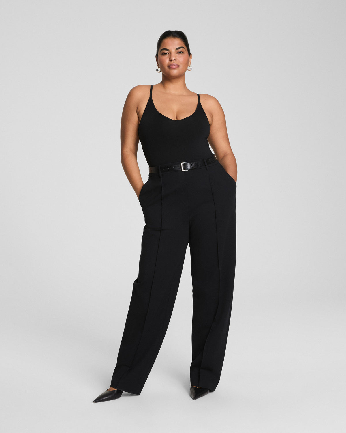 SPANX® Ponte Barrel Leg Pant  Classic Black