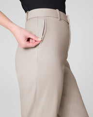 SPANXsupersmooth™ Stretch Twill Slim Straight Pant  Bone