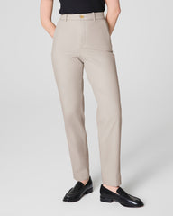 SPANXsupersmooth™ Stretch Twill Slim Straight Pant  Bone