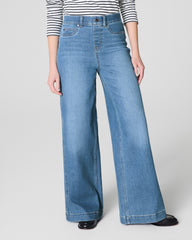 SPANXshape™ Original EveryWear Wide Leg Jeans  Stonewashed Blue