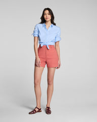 SPANXsupersmooth™ Stretch Twill Short, 5" | Clay