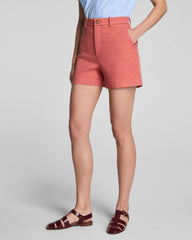 SPANXsupersmooth™ Stretch Twill Short, 5" | Clay