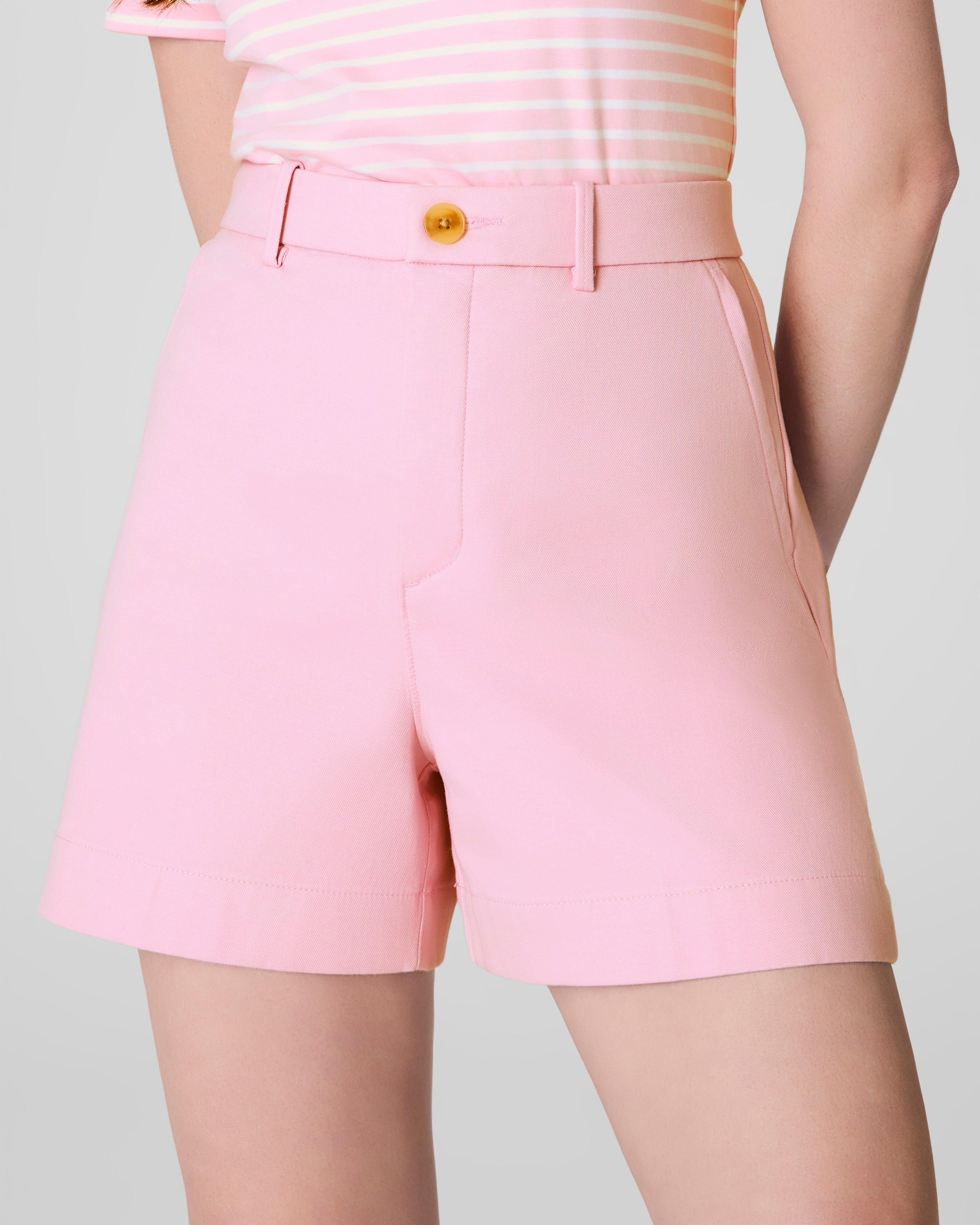 SPANXsupersmooth™ Stretch Twill Short, 5"  Fleur