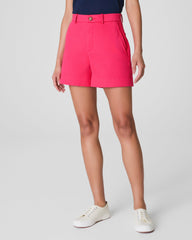 SPANXsupersmooth™ Stretch Twill Short, 5"  Tulip